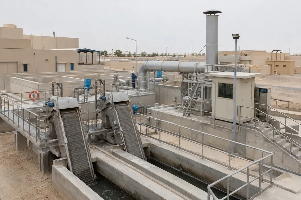 Live-plant headworks upgrade