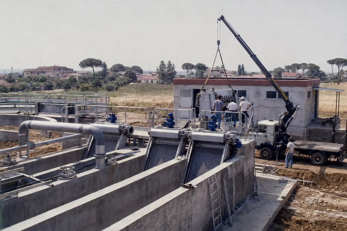 Pavona wastewater treatment plant