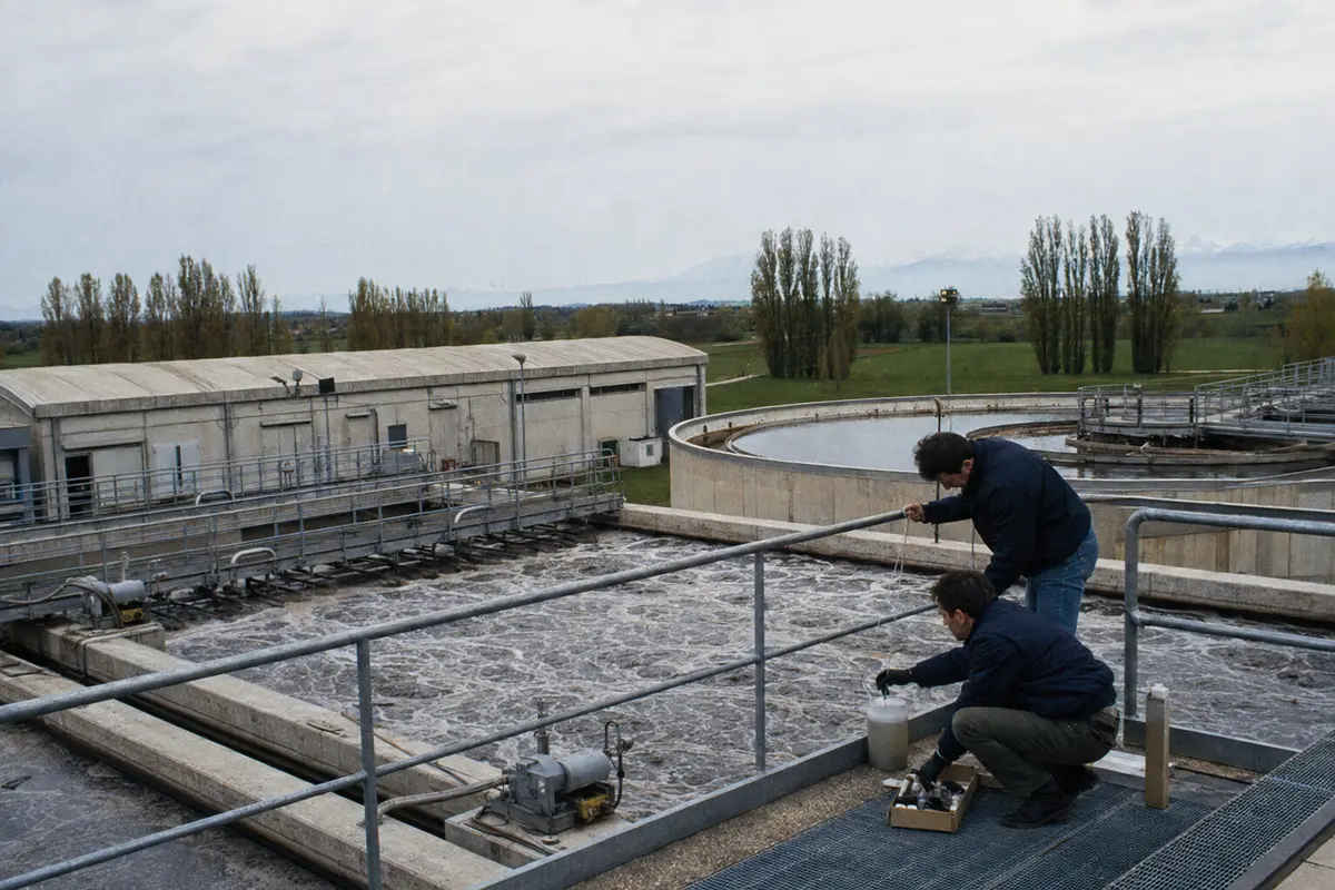 Pordenone municipal wastewater plant